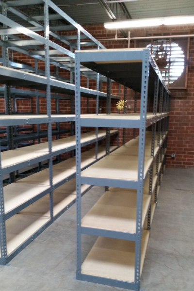 Rivet Shelving