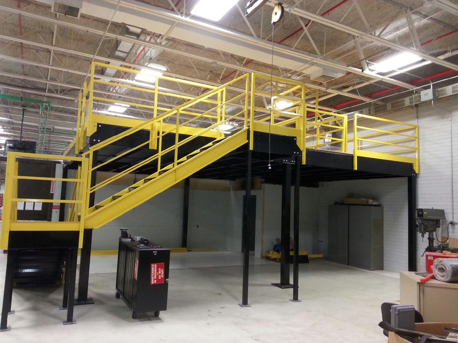 Mezzanine Storage System