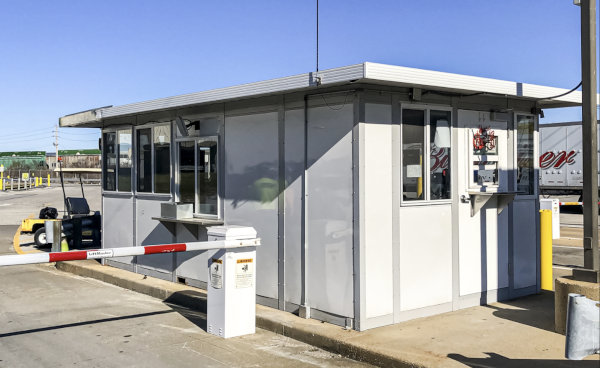 Guard booths and ticket booths