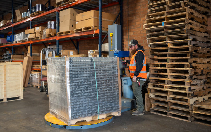 Wire Partition Security Cages