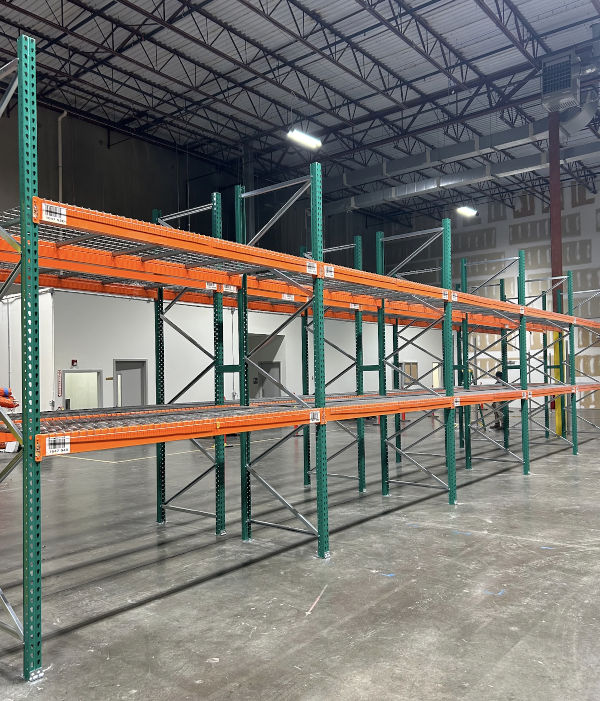 Heavy-Duty Structural Steel Pallet Rack System